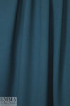 4-way stretch rayon blend ponte - deep teal, Oeko-Tex Cert. 1.75 yds