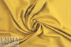 4-way stretch rayon blend ponte - mustard 1.25 yds