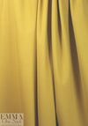 4-way stretch rayon blend ponte - mustard 1 yard