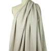 4-way stretch rayon blend ponte - light khaki