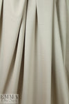 4-way stretch rayon blend ponte - light khaki .875 yds