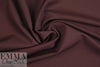 4-way stretch rayon blend ponte - bordeaux 1.5 yds