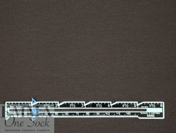4-way stretch rayon blend ponte - espresso, Oeko-Tex Cert. 1.25 yds