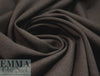 4-way stretch rayon blend ponte - espresso 2 yds