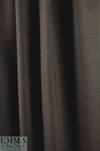 4-way stretch rayon blend ponte - espresso .75 yds