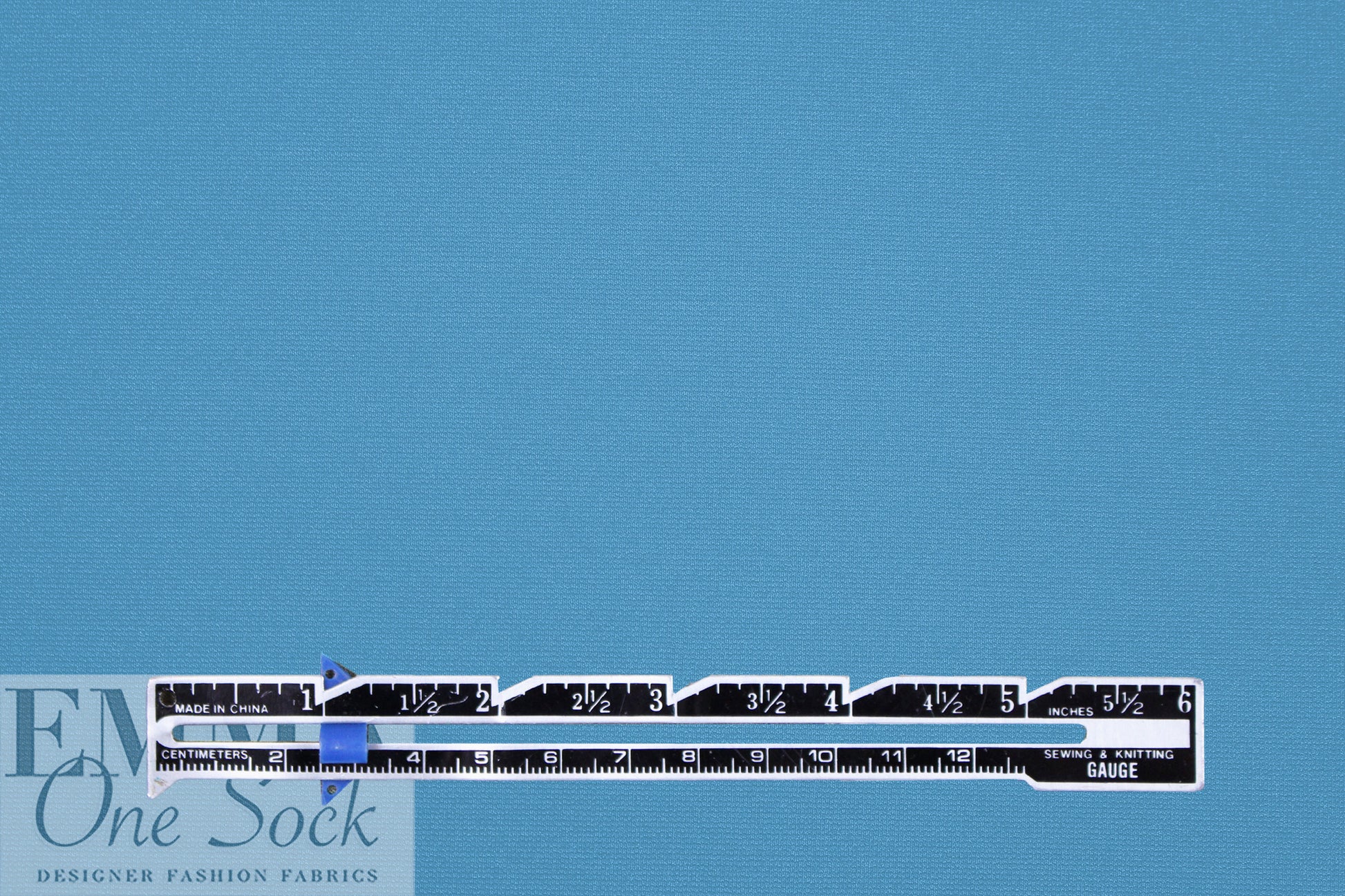 Oeko-Tex cert. rayon blend ponte - french blue 1.5 yd