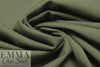 Oeko-Tex cert. rayon blend ponte - thyme 1.25 yds