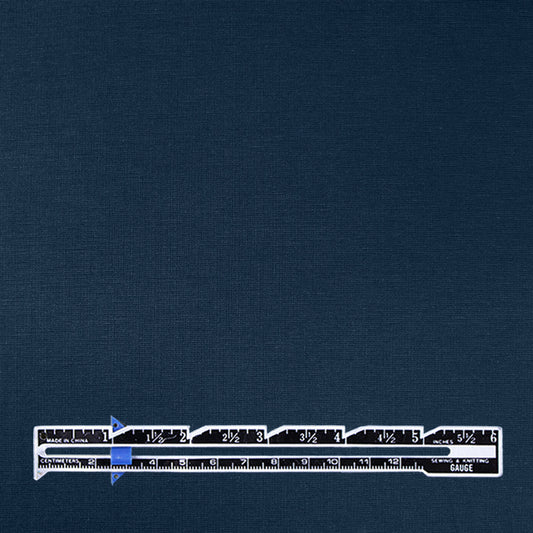 4-way stretch ponte leggero - navy, Oeko-Tex cert. 1.25 yds