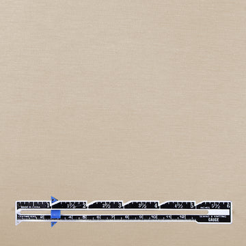 4-way stretch ponte leggero - sand, Oeko-Tex cert. 1.5 yds