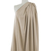 4-way stretch ponte leggero - sand, Oeko-Tex cert. 1.25 yds