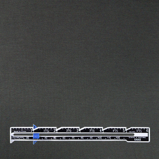 4-way stretch ponte leggero - dark charcoal, Oeko-Tex cert. 1.5 yds