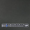 4-way stretch ponte leggero - dark charcoal, Oeko-Tex cert. 1.25 yds