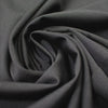 4-way stretch ponte leggero - dark charcoal, Oeko-Tex cert. 1.25 yds
