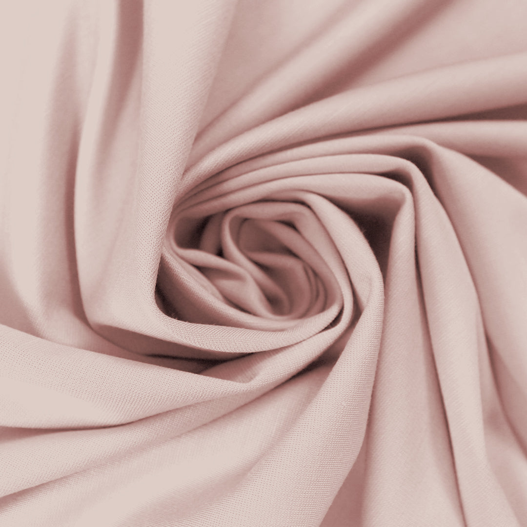 4-way stretch ponte leggero - blush, Oeko-Tex cert. .5 yds