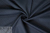navy/white mini double dot/double stripe ponte .875 yds