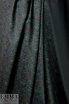 flowery nocturne ponte - persian red/charcoal