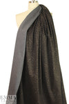 leopard print ponte - nutmeg/charcoal
