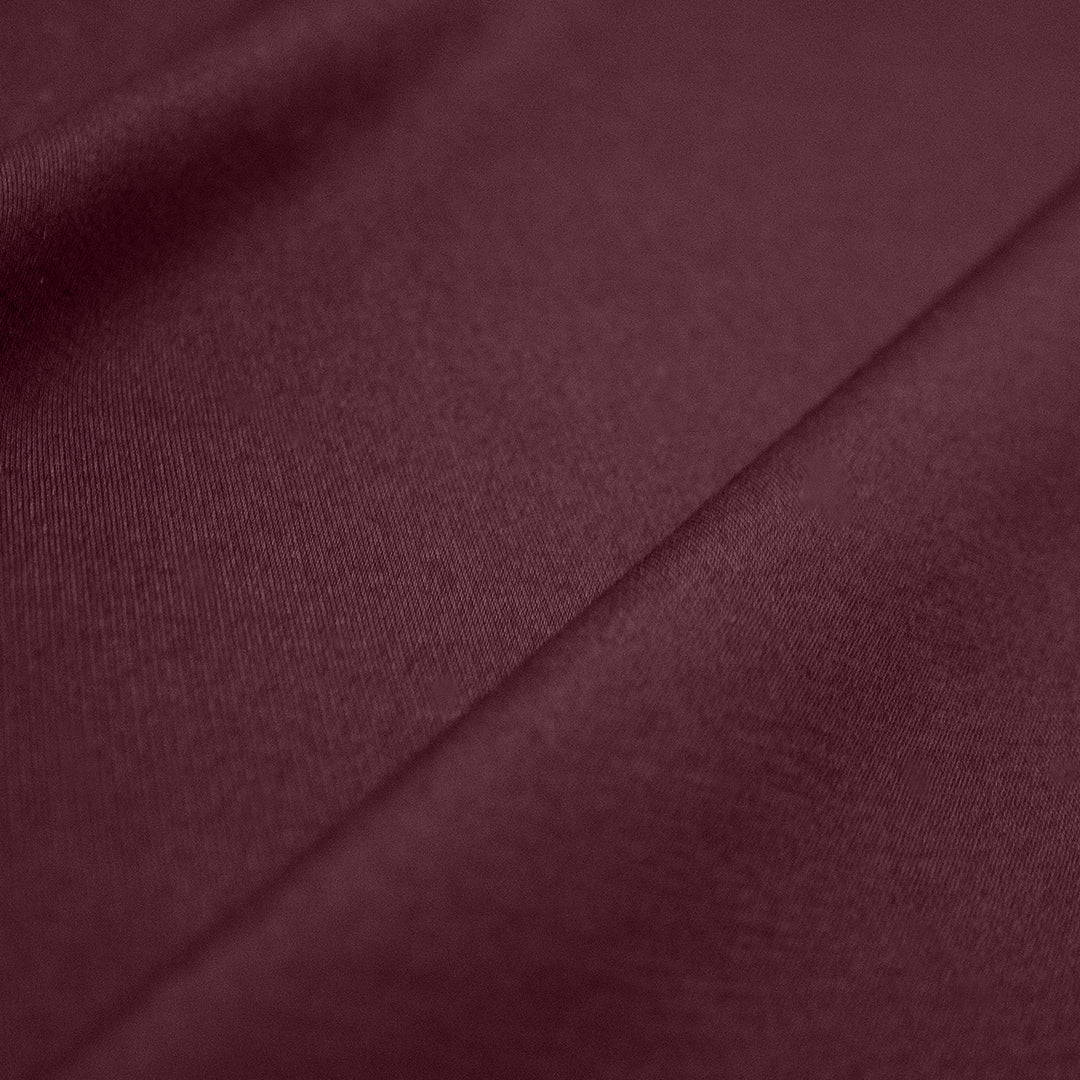 4-way stretch rayon blend ponte - syrah 1.75 yd
