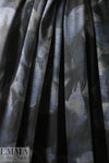 painterly nocturne ponte - navy/midnight/gray 2 yd