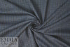 'crossweave' print ponte - cadet/charcoal/black 1 yard