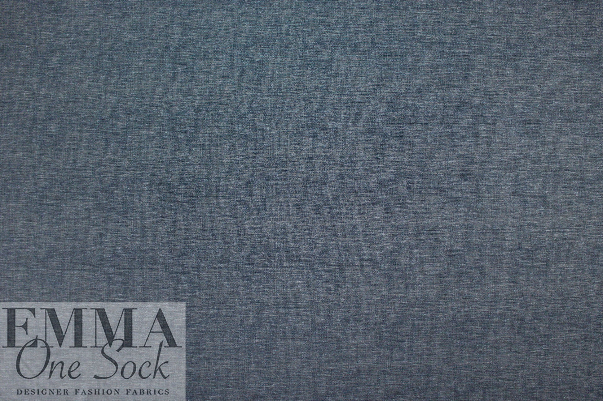 mottled hatch 4-way stretch rayon blend ponte - dk slate blue .5 yds