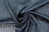 mottled hatch 4-way stretch rayon blend ponte - dk slate blue 1.75 yds