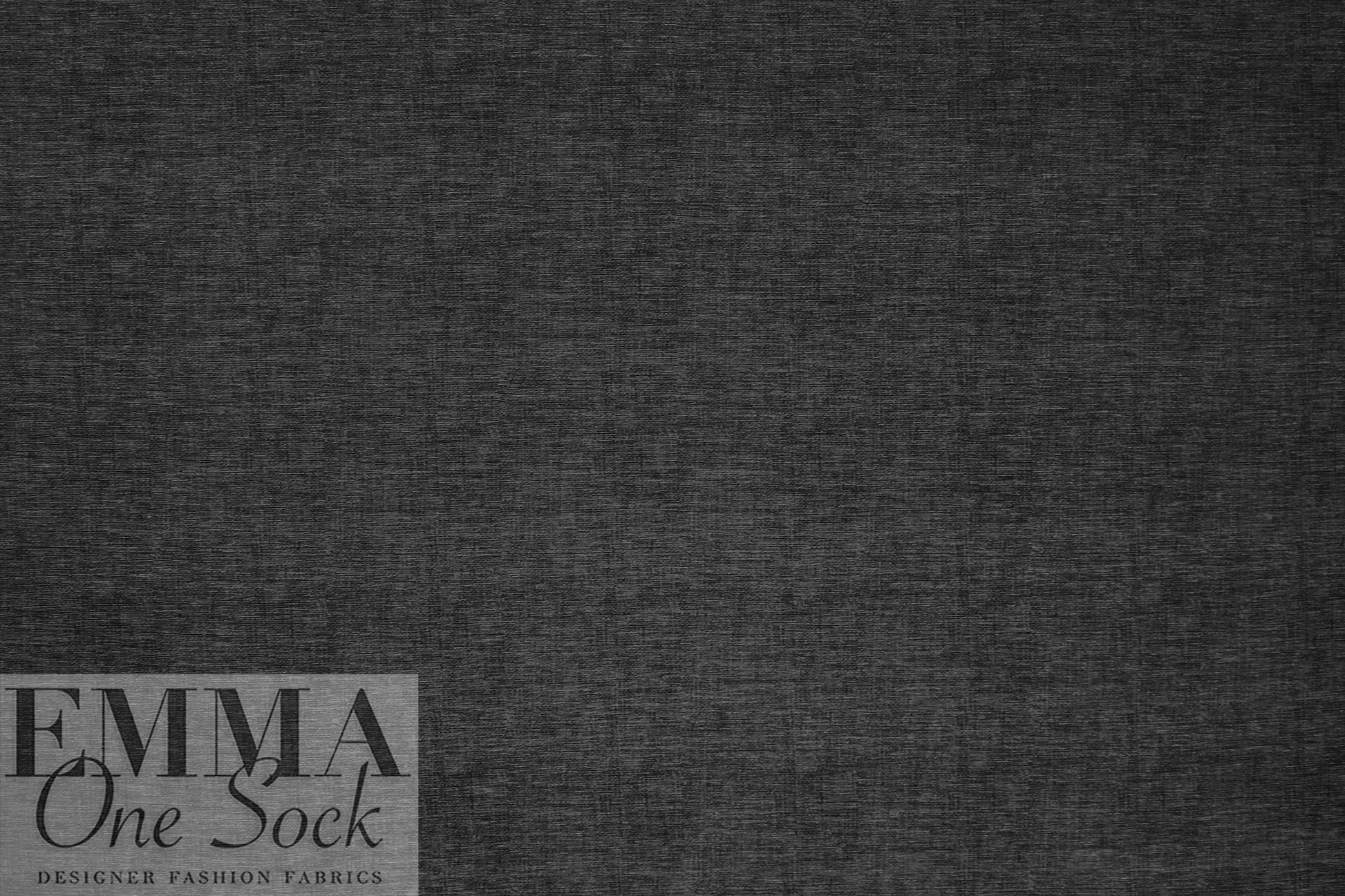 mottled hatch 4-way stretch rayon blend ponte - dk gray 1.5 yds