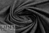 mottled hatch 4-way stretch rayon blend ponte - dk gray 1.5 yds