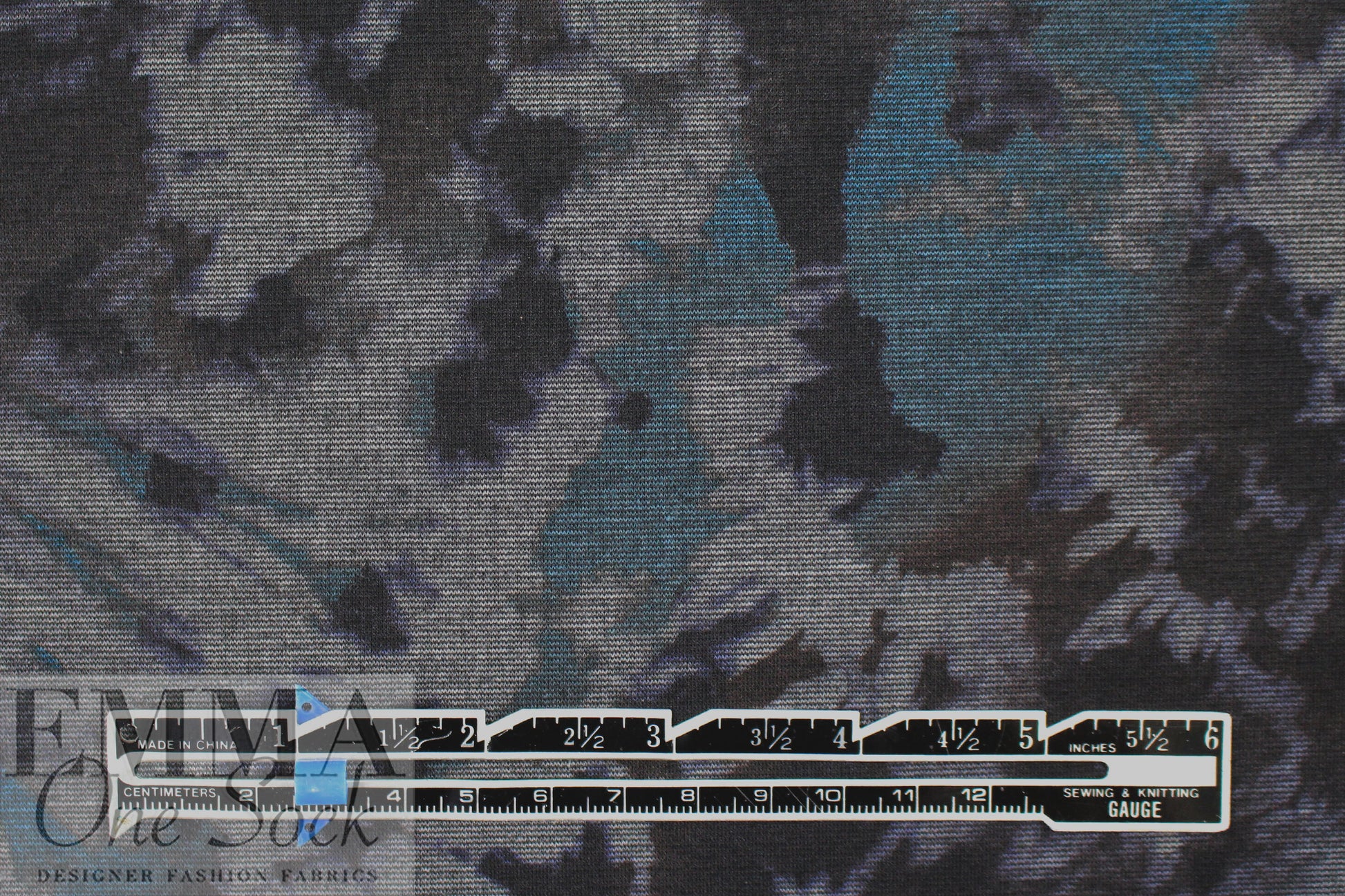 'moody tie dye' 4-way stretch ponte .625 yds