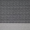 Italian off-black/gray hatch design wool doubleknit 2.5 yd