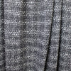 Italian off-black/gray hatch design wool doubleknit 2.5 yd