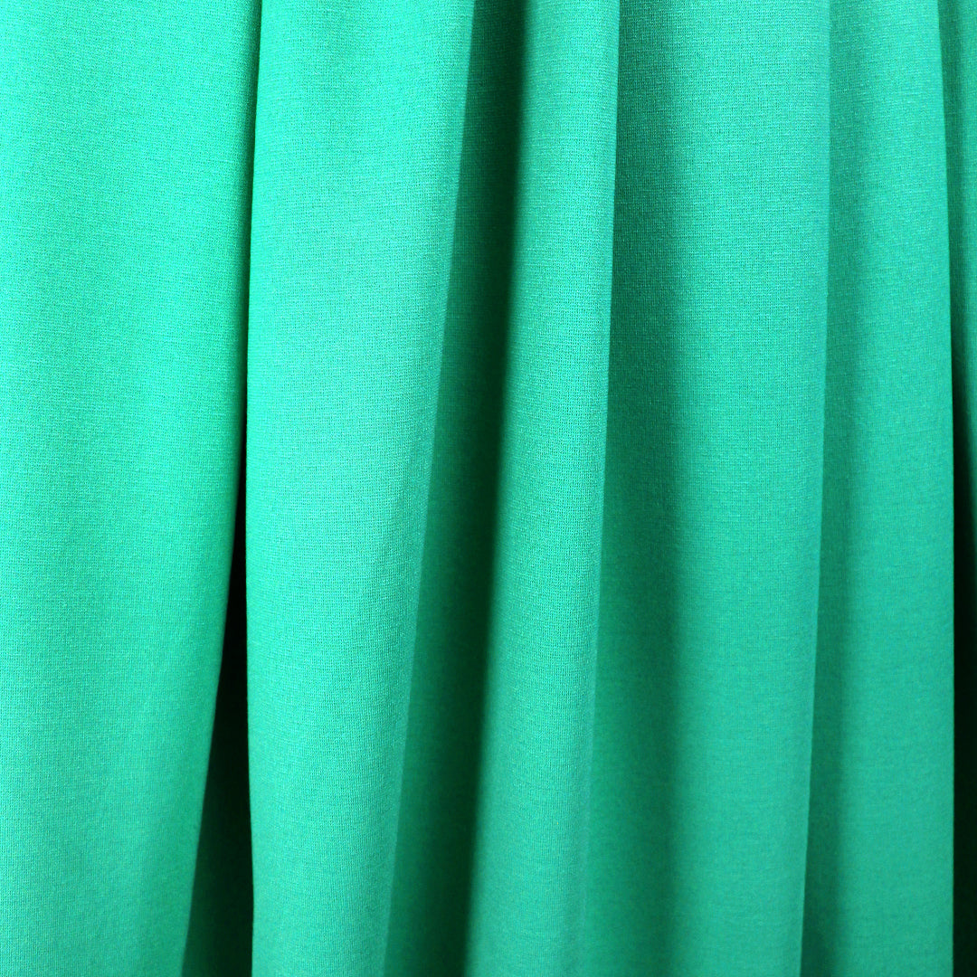 high quality rayon blend ponte - jade 1 yard