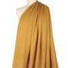 high quality rayon blend ponte - curry 1.5 yd