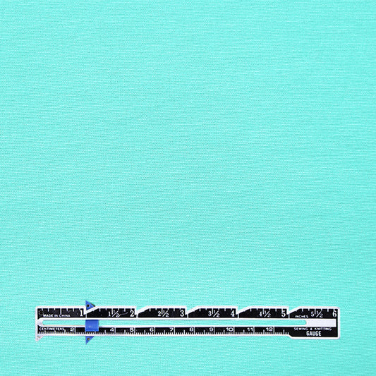 high quality rayon blend ponte - opal blue
