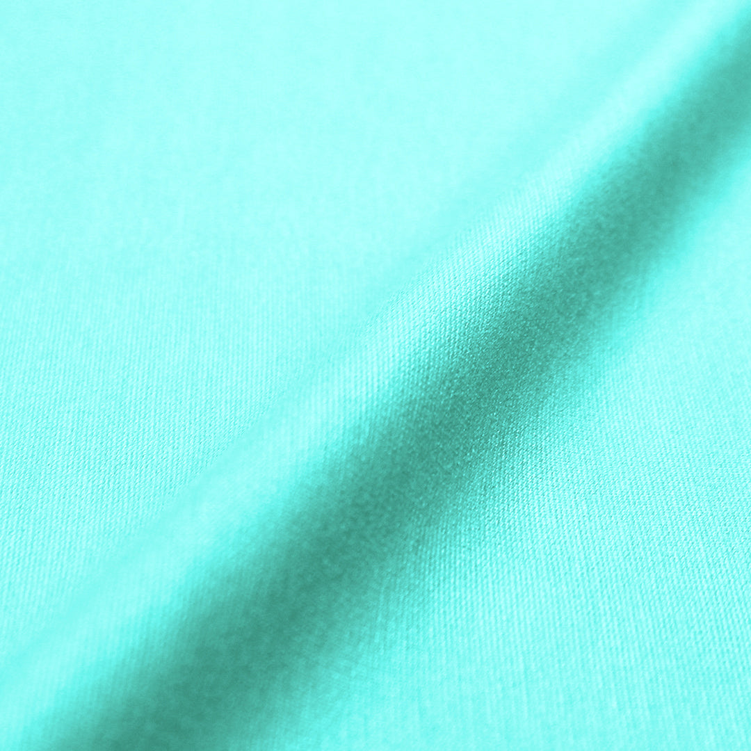 high quality rayon blend ponte - opal blue 1.5 yd