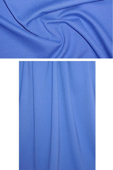 Italian rayon blend ponte - dutch blue 1.66 yds