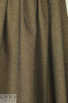 Italian rayon blend ponte - ginger micro stripe