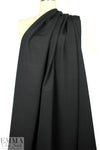 NY designer exercise wear black ponte