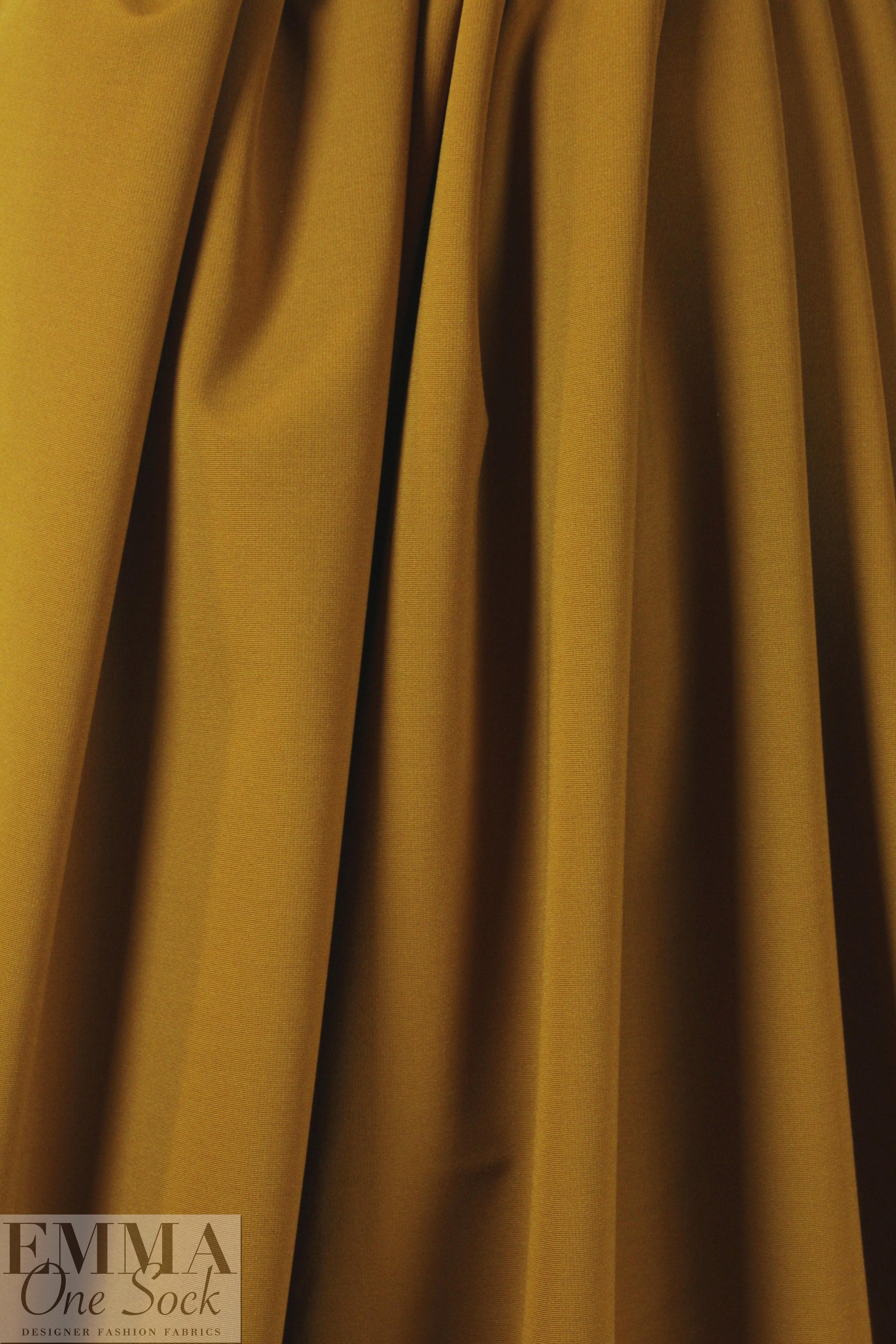 Italian rayon blend ponte 4-way - caramel