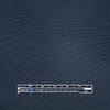 Meet Milk micro-stripe Tencel ponte knit - blueberry/black 1.125 yds