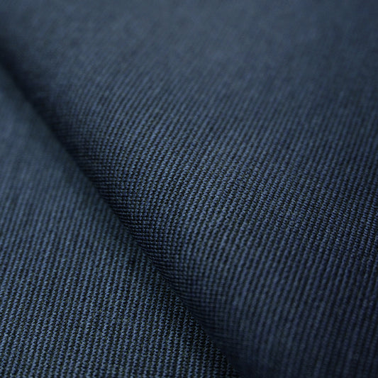 Meet Milk micro-stripe Tencel ponte knit - blueberry/black 2 yds