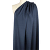 Meet Milk micro-stripe Tencel ponte knit - blueberry/black .625 yds