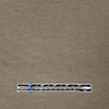 Meet Milk micro-stripe Tencel ponte knit - sand/black .75 yds