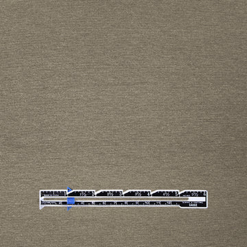 Meet Milk micro-stripe Tencel ponte knit - sand/black 1.625 yd