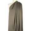 Meet Milk micro-stripe Tencel ponte knit - sand/black .75 yds