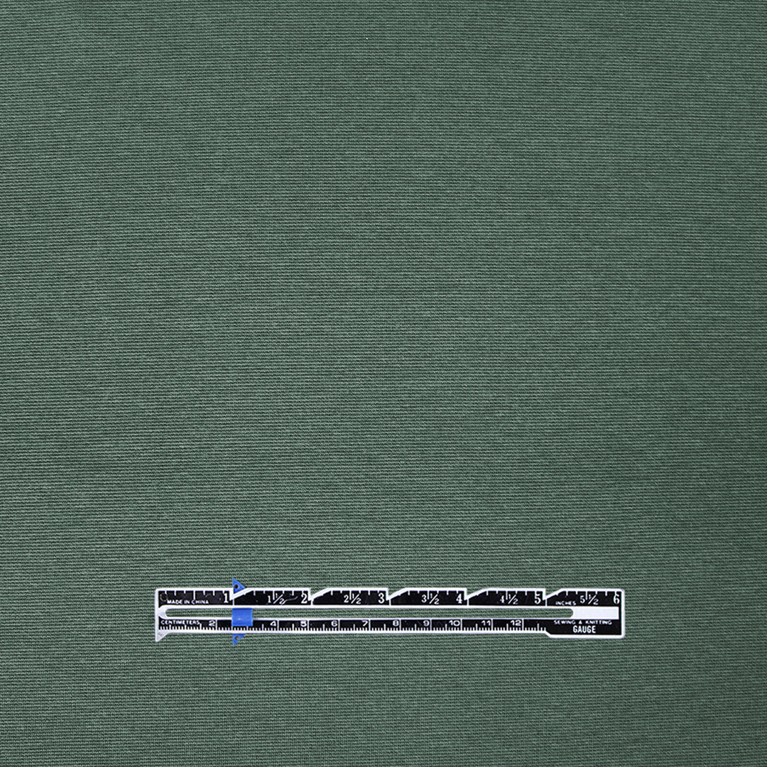 Meet Milk micro-stripe Tencel ponte knit - pine/black .625 yds