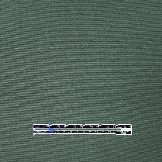 Meet Milk micro-stripe Tencel ponte knit - pine/black .625 yds