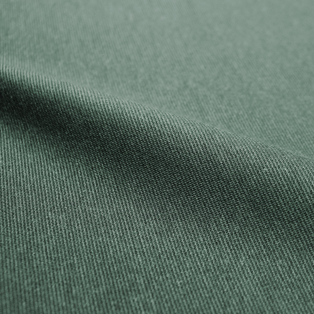 Meet Milk micro-stripe Tencel ponte knit - pine/black 1.25 yds
