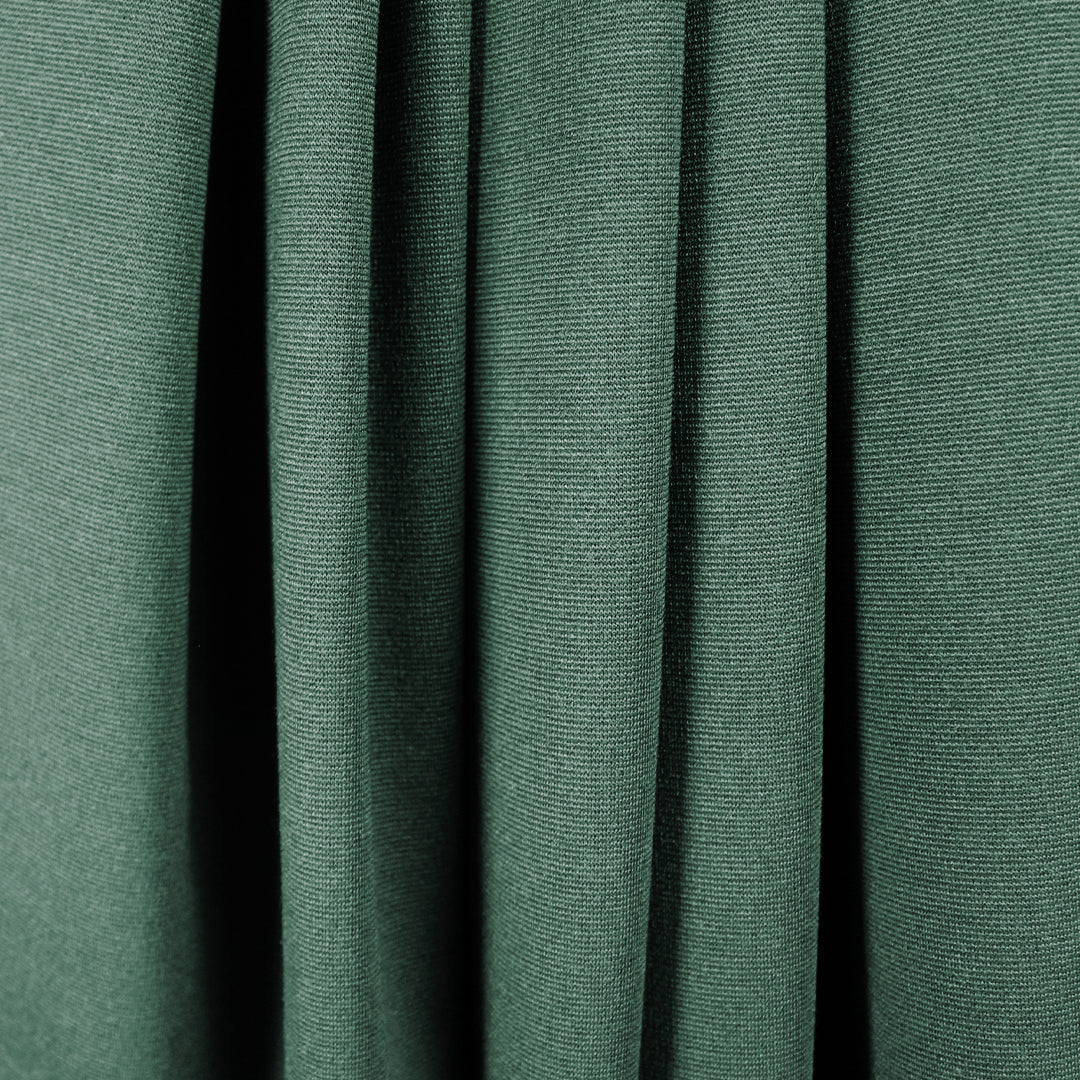 Meet Milk micro-stripe Tencel ponte knit - pine/black 1.25 yds