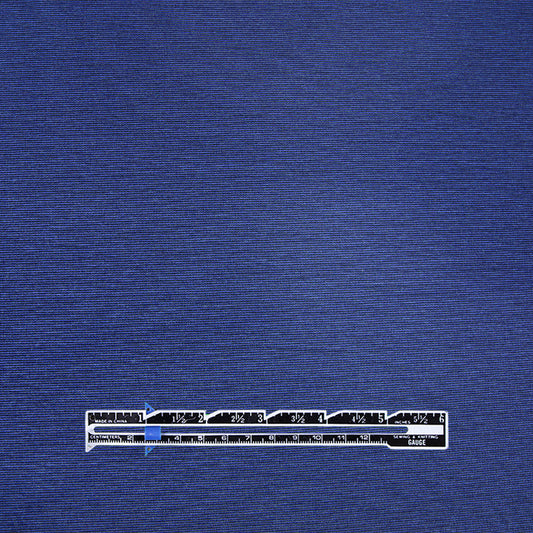 Meet Milk micro-stripe Tencel ponte knit - lapis/black .5 yds